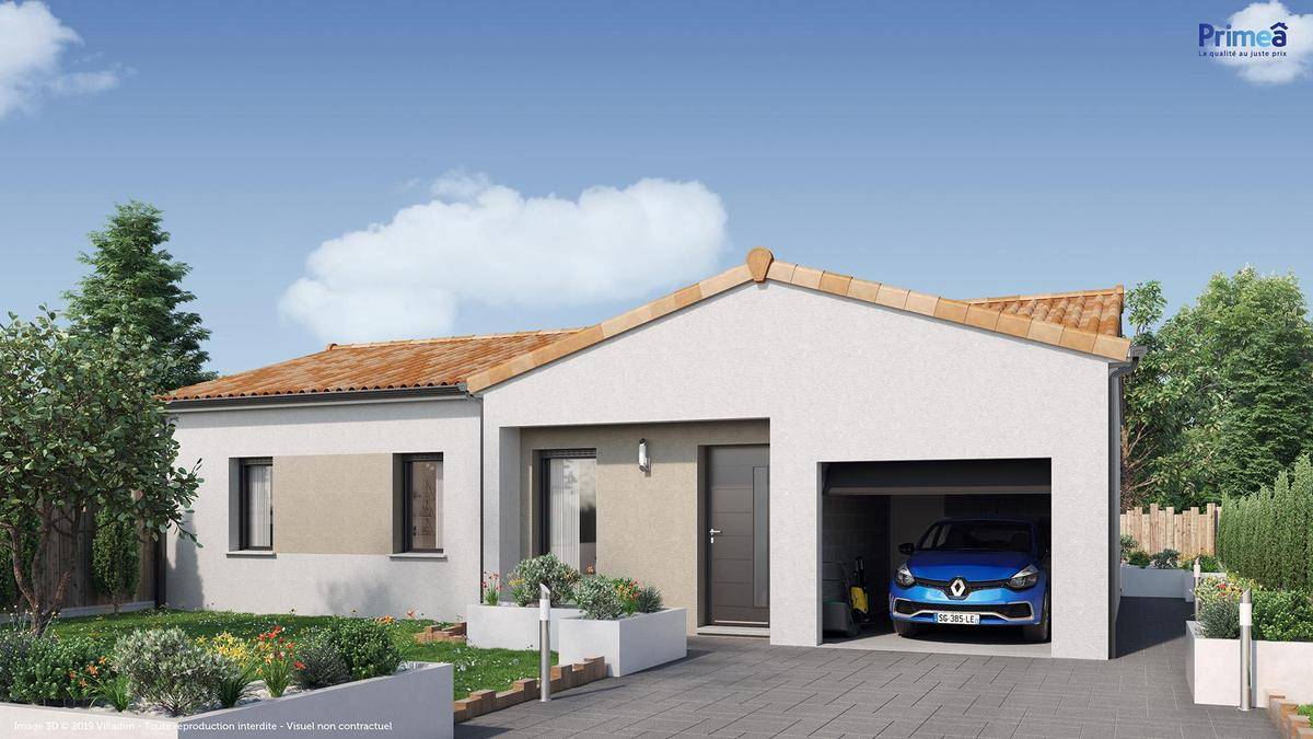 Programme terrain + maison à Saint-Jean-de-Marsacq en Landes (40) de 536 m² à vendre au prix de 242855€ - 1