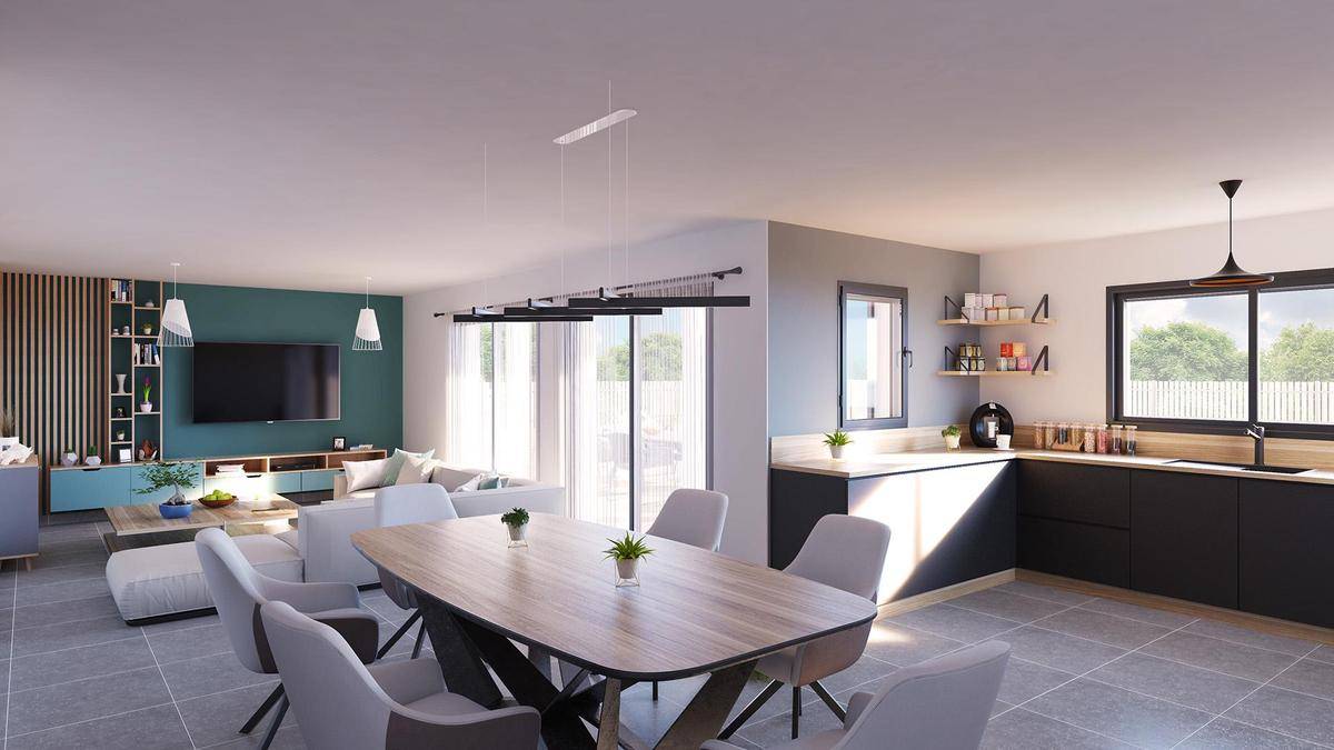 Programme terrain + maison à Bonneuil-Matours en Vienne (86) de 750 m² à vendre au prix de 288776€ - 4