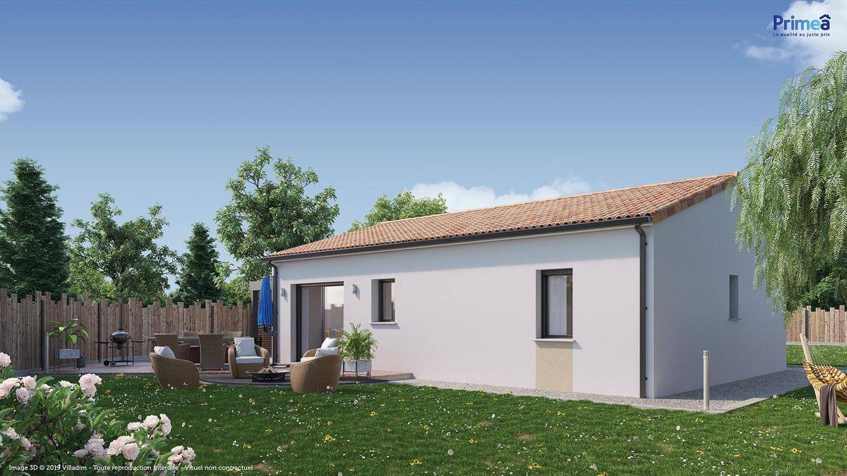 Programme terrain + maison à Saint-Morillon en Gironde (33) de 500 m² à vendre au prix de 250497€ - 2