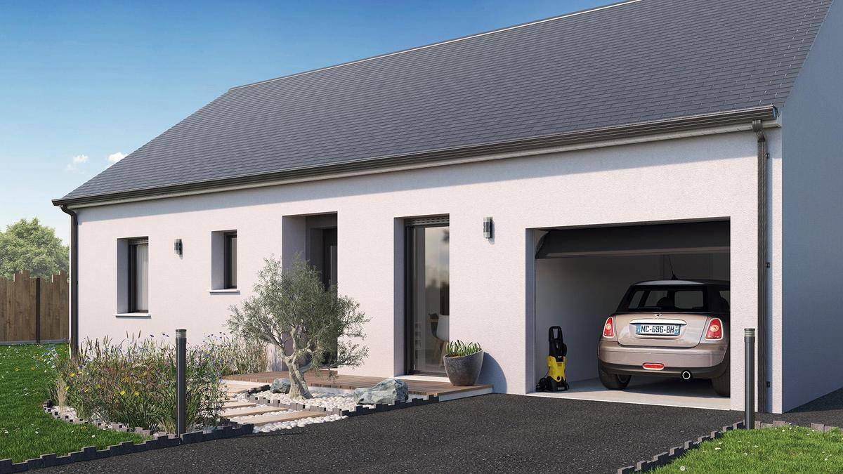 Programme terrain + maison à Saint-Benoît-sur-Loire en Loiret (45) de 690 m² à vendre au prix de 181746€ - 4