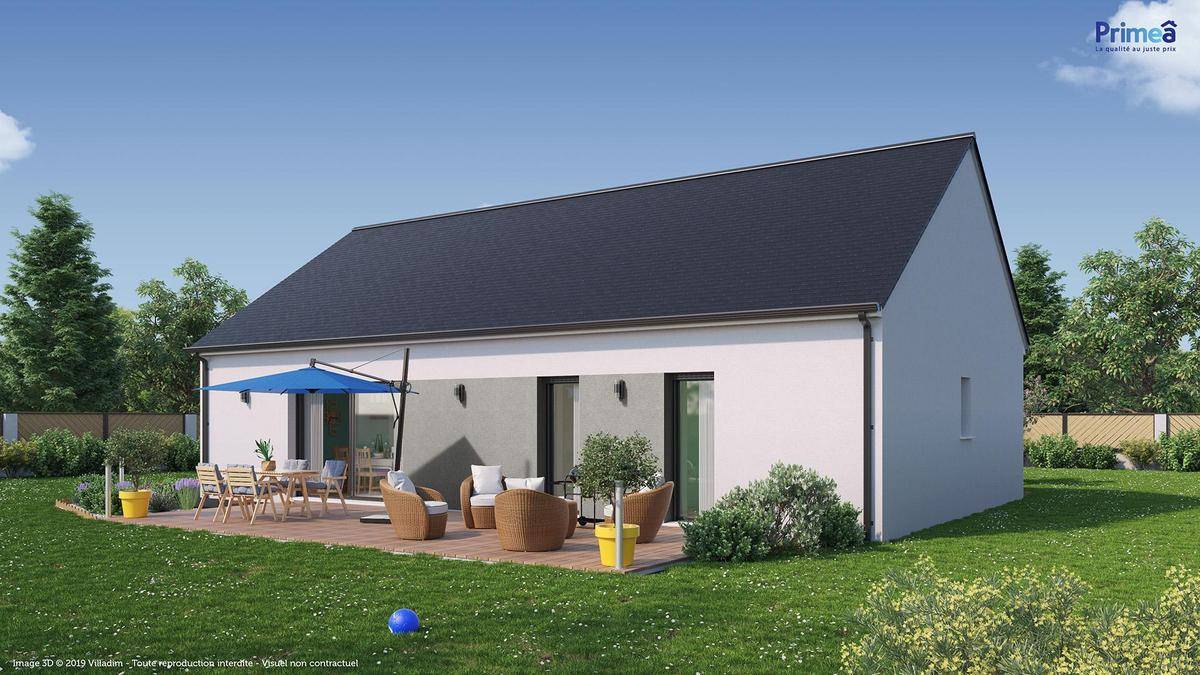 Programme terrain + maison à Jans en Loire-Atlantique (44) de 523 m² à vendre au prix de 187633€ - 2