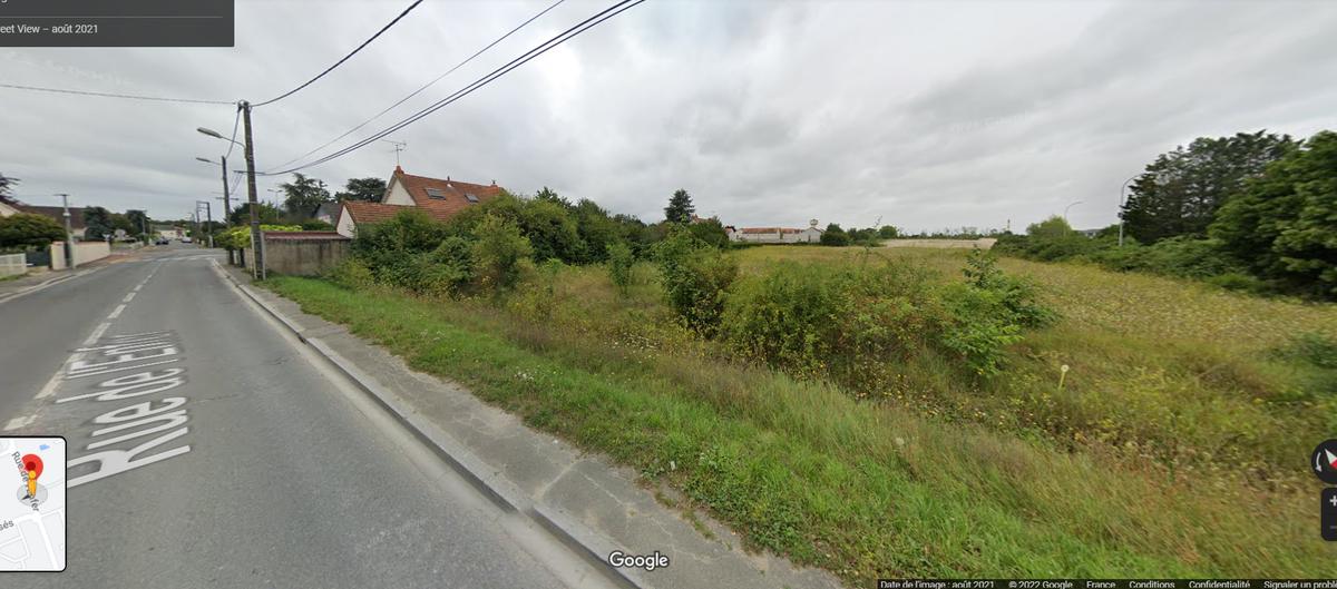 Terrain seul à La Chapelle-Saint-Mesmin en Loiret (45) de 400 m² à vendre au prix de 90000€