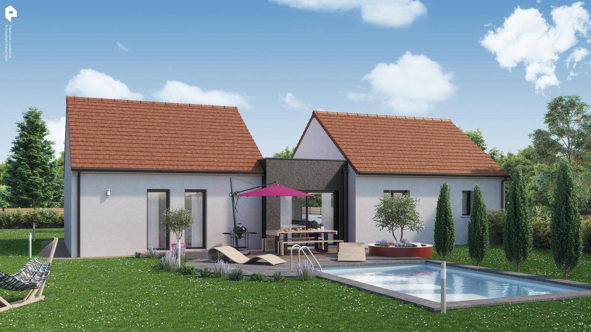 Programme terrain + maison à Sainte-Anne en Loir-et-Cher (41) de 734 m² à vendre au prix de 223686€ - 2