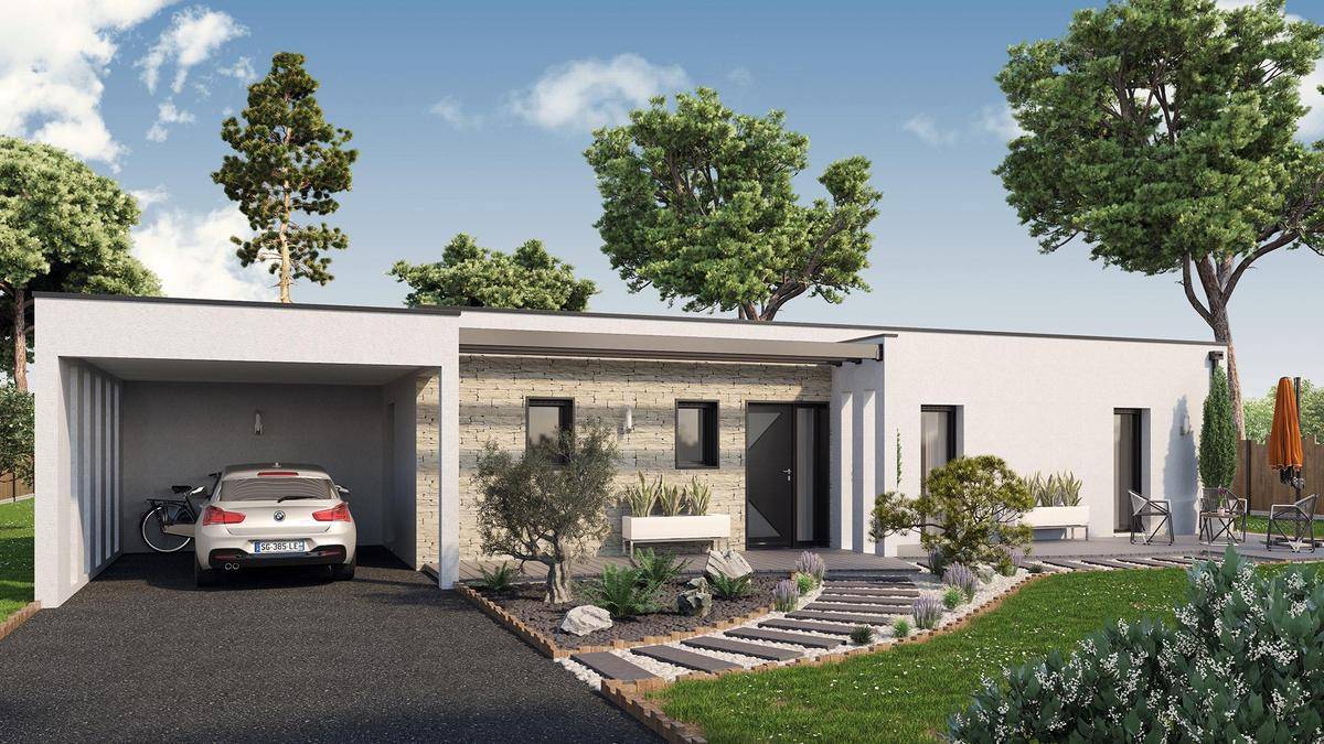 Programme terrain + maison à Verdelais en Gironde (33) de 800 m² à vendre au prix de 436349€ - 2