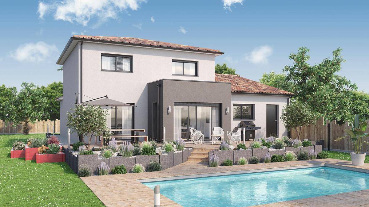 Programme terrain + maison à Bossay-sur-Claise en Indre-et-Loire (37) de 1750 m² à vendre au prix de 305723€ - 1