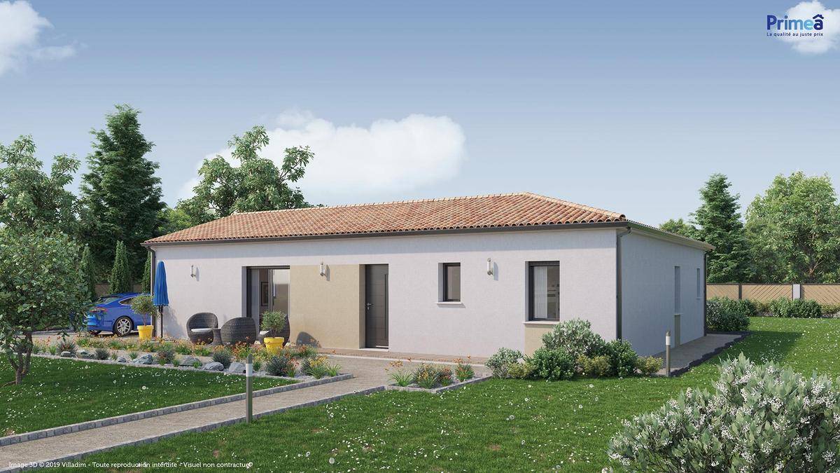 Programme terrain + maison à Vertheuil en Gironde (33) de 800 m² à vendre au prix de 200197€ - 2