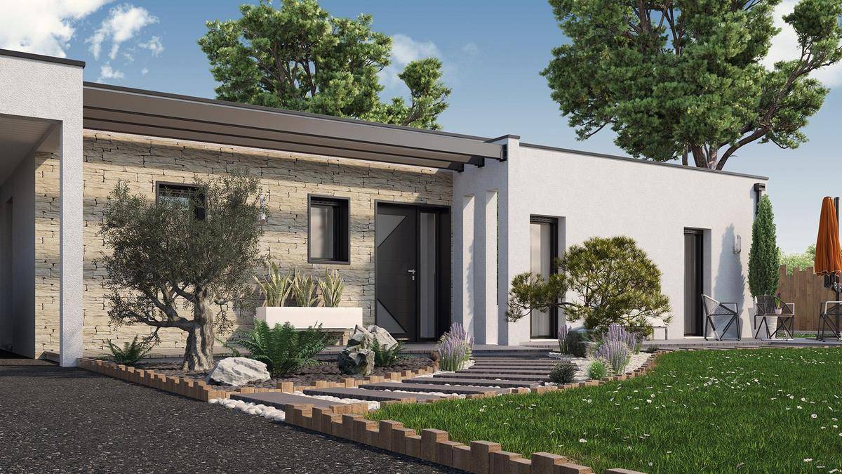 Programme terrain + maison à Verdelais en Gironde (33) de 800 m² à vendre au prix de 436349€ - 3