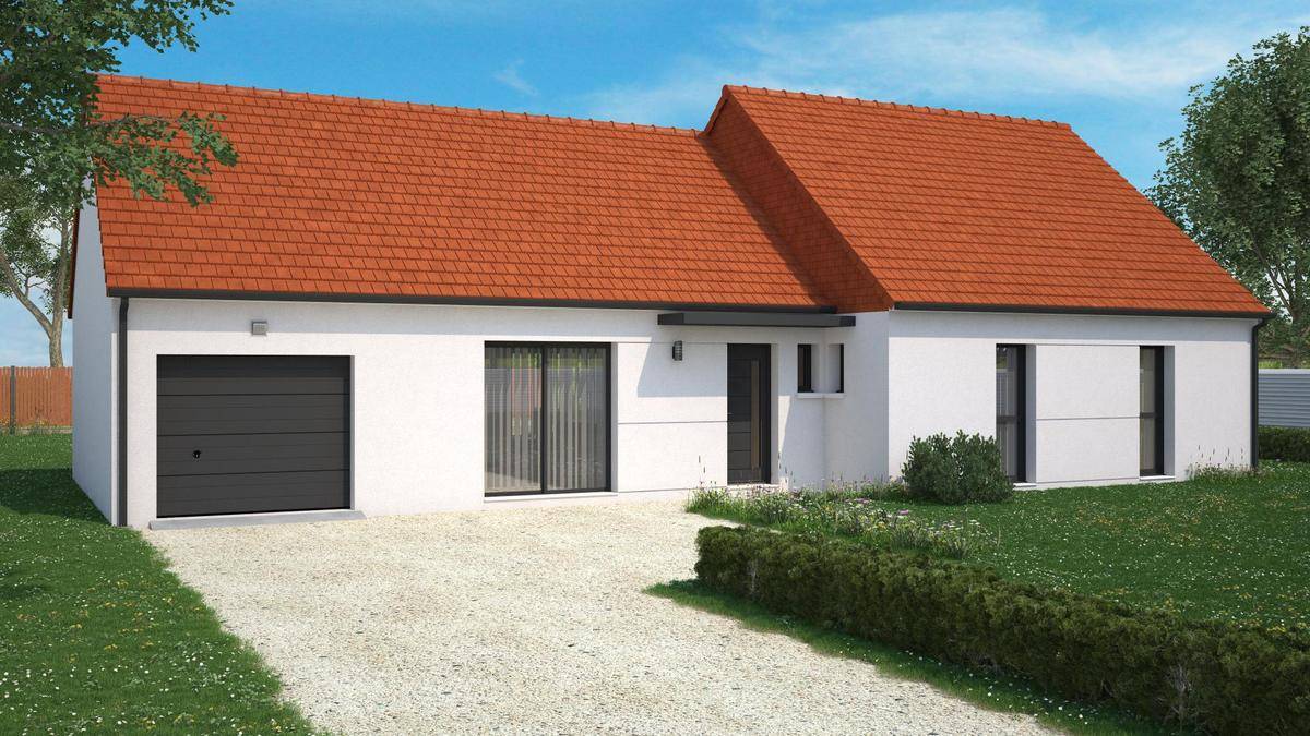 Programme terrain + maison à Coudroy en Loiret (45) de 1055 m² à vendre au prix de 233034€ - 1