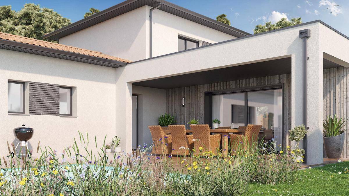 Programme terrain + maison à Luxey en Landes (40) de 1945 m² à vendre au prix de 356577€ - 3