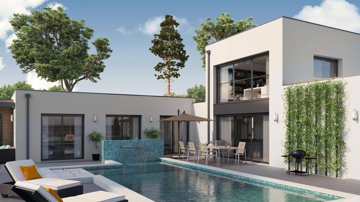 Programme terrain + maison à Marsas en Gironde (33) de 566 m² à vendre au prix de 451194€ - 3
