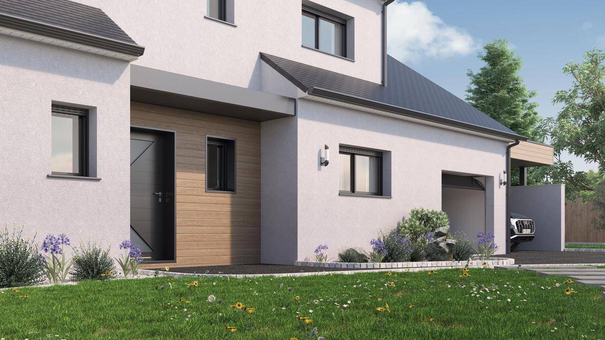 Programme terrain + maison à Les Choux en Loiret (45) de 2150 m² à vendre au prix de 358078€ - 3