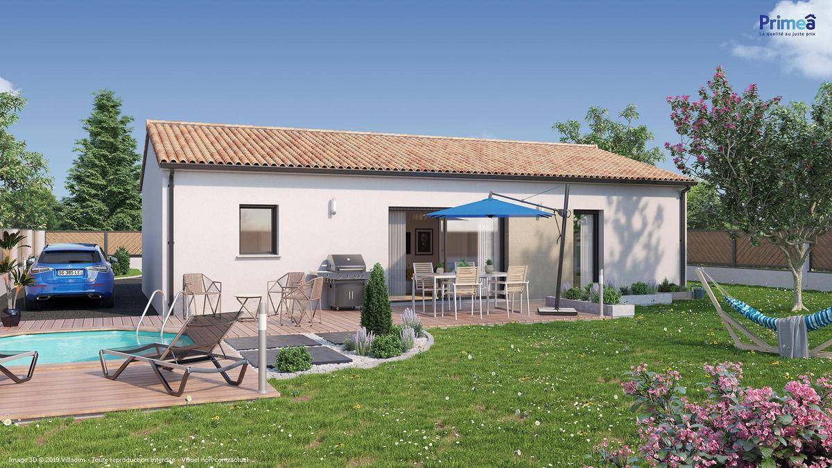 Programme terrain + maison à Vélines en Dordogne (24) de 1300 m² à vendre au prix de 159893€ - 2