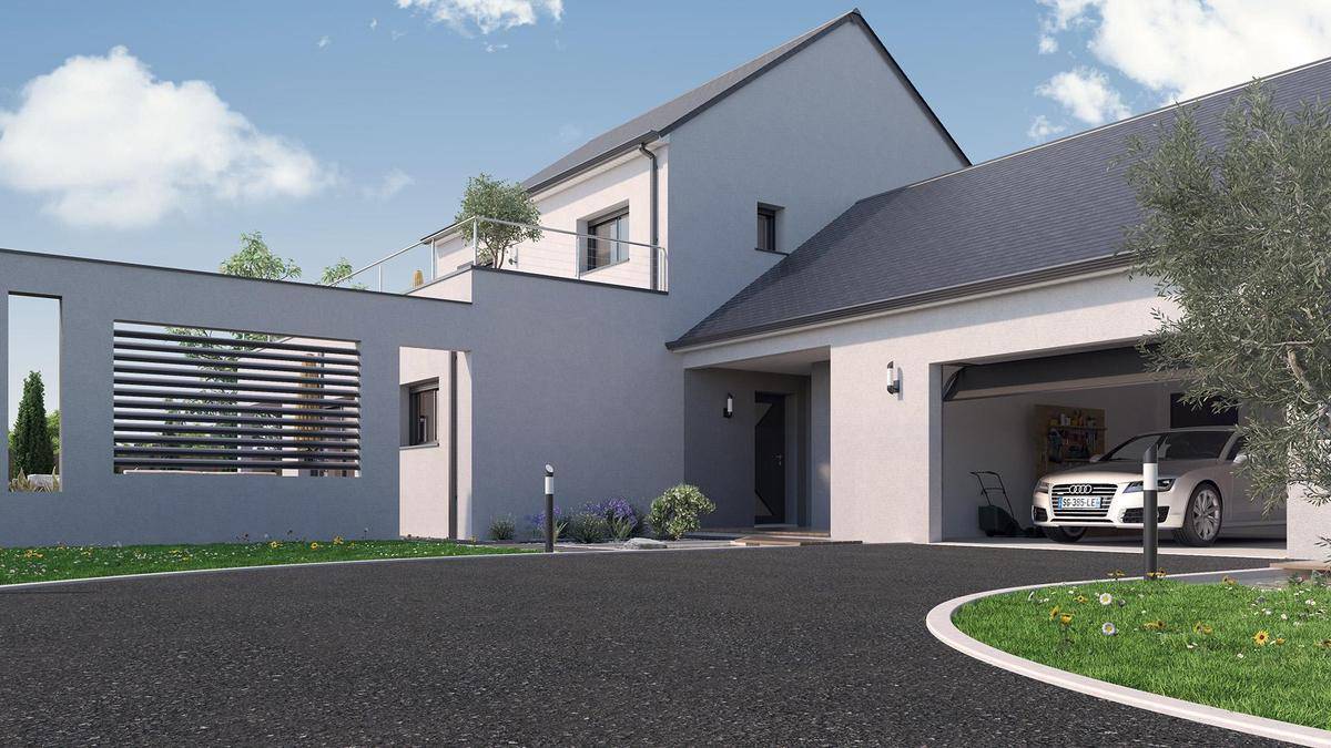 Programme terrain + maison à Ervauville en Loiret (45) de 800 m² à vendre au prix de 374642€ - 3