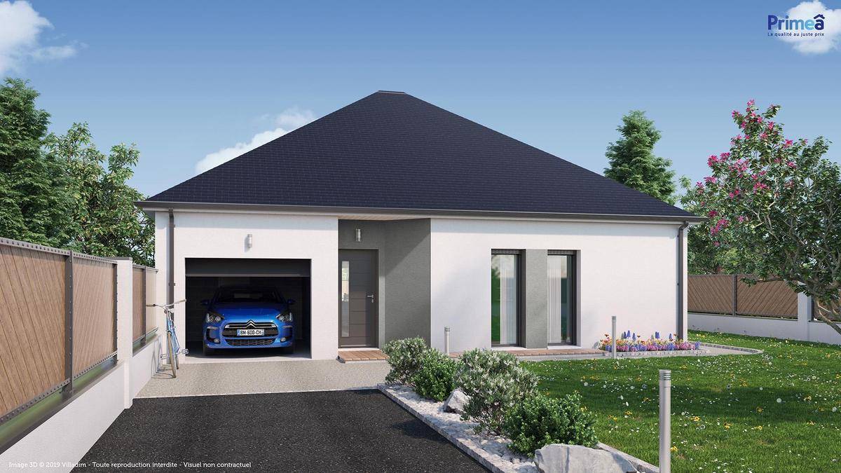Programme terrain + maison à Camoël en Morbihan (56) de 550 m² à vendre au prix de 216871€ - 1