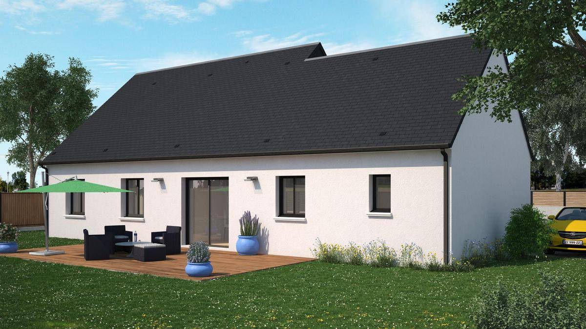 Programme terrain + maison à Lorris en Loiret (45) de 2805 m² à vendre au prix de 228484€ - 2