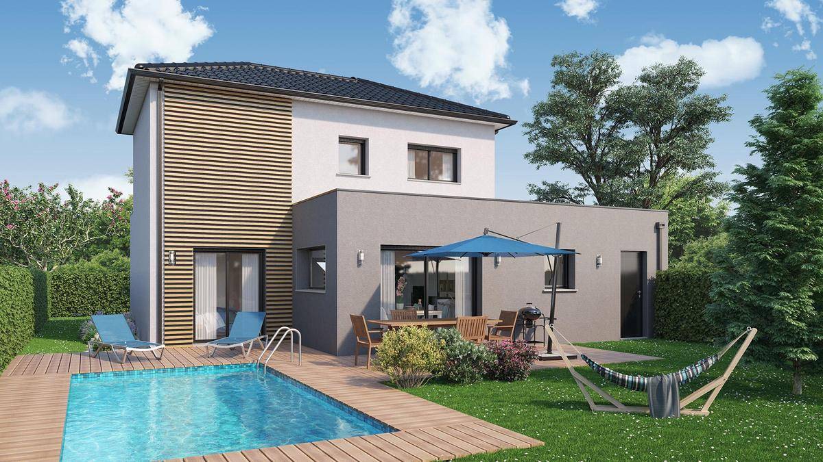 Programme terrain + maison à Civray en Vienne (86) de 975 m² à vendre au prix de 242017€ - 2