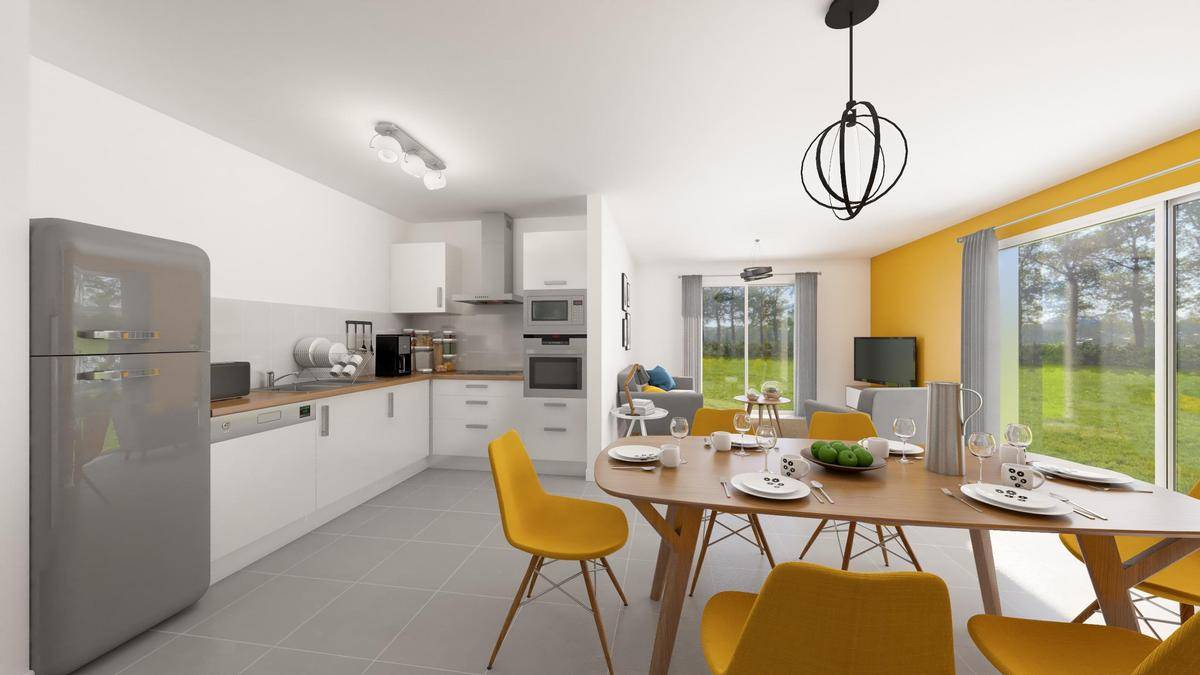 Programme terrain + maison à SOUCELLES en Maine-et-Loire (49) de 1770 m² à vendre au prix de 239979€ - 4