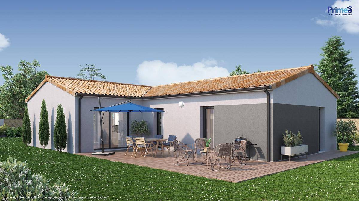 Programme terrain + maison à Nuaillé en Maine-et-Loire (49) de 448 m² à vendre au prix de 201326€ - 1