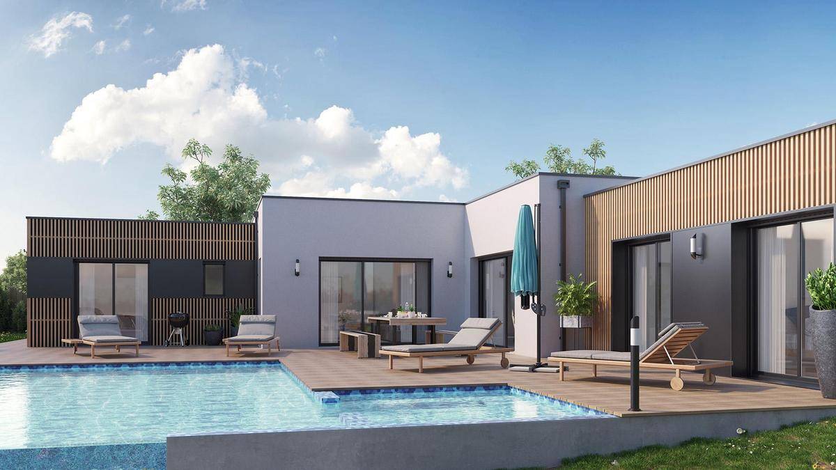 Programme terrain + maison à Givraines en Loiret (45) de 694 m² à vendre au prix de 363296€ - 3