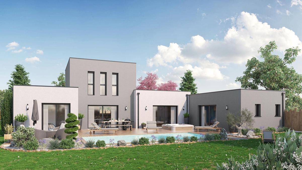 Programme terrain + maison à Coudroy en Loiret (45) de 1055 m² à vendre au prix de 445887€ - 1