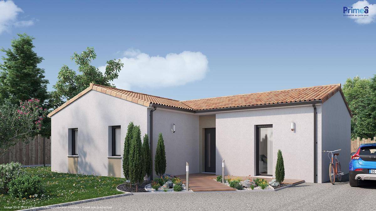 Programme terrain + maison à Frossay en Loire-Atlantique (44) de 346 m² à vendre au prix de 199993€ - 2