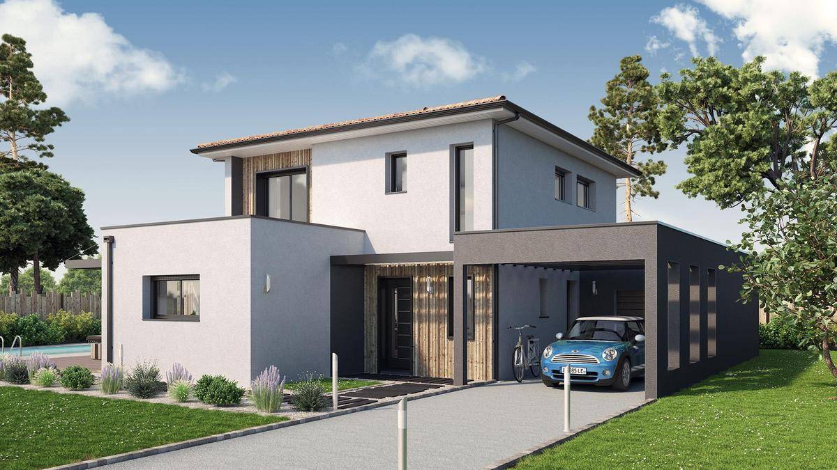 Programme terrain + maison à Cardan en Gironde (33) de 800 m² à vendre au prix de 379320€ - 2