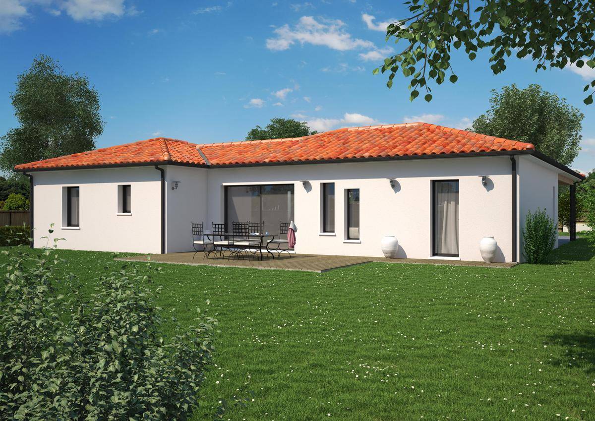 Programme terrain + maison à Hagetmau en Landes (40) de 650 m² à vendre au prix de 234868€ - 1