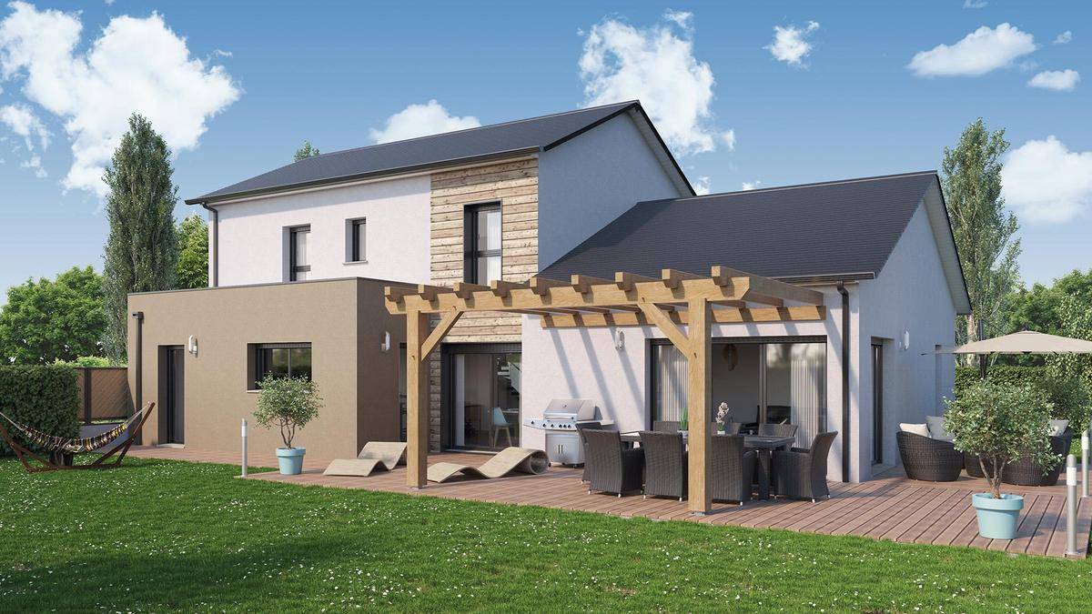 Programme terrain + maison à Vennecy en Loiret (45) de 500 m² à vendre au prix de 394552€ - 1