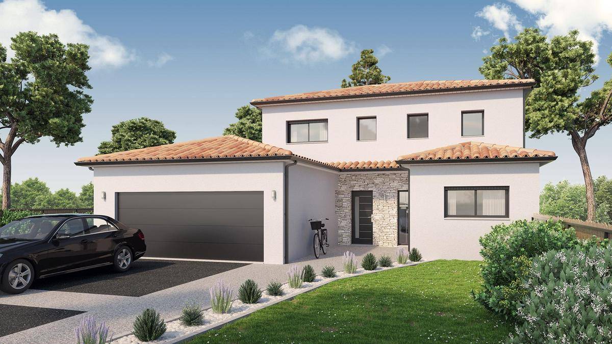Programme terrain + maison à Eysines en Gironde (33) de 659 m² à vendre au prix de 676453€ - 2