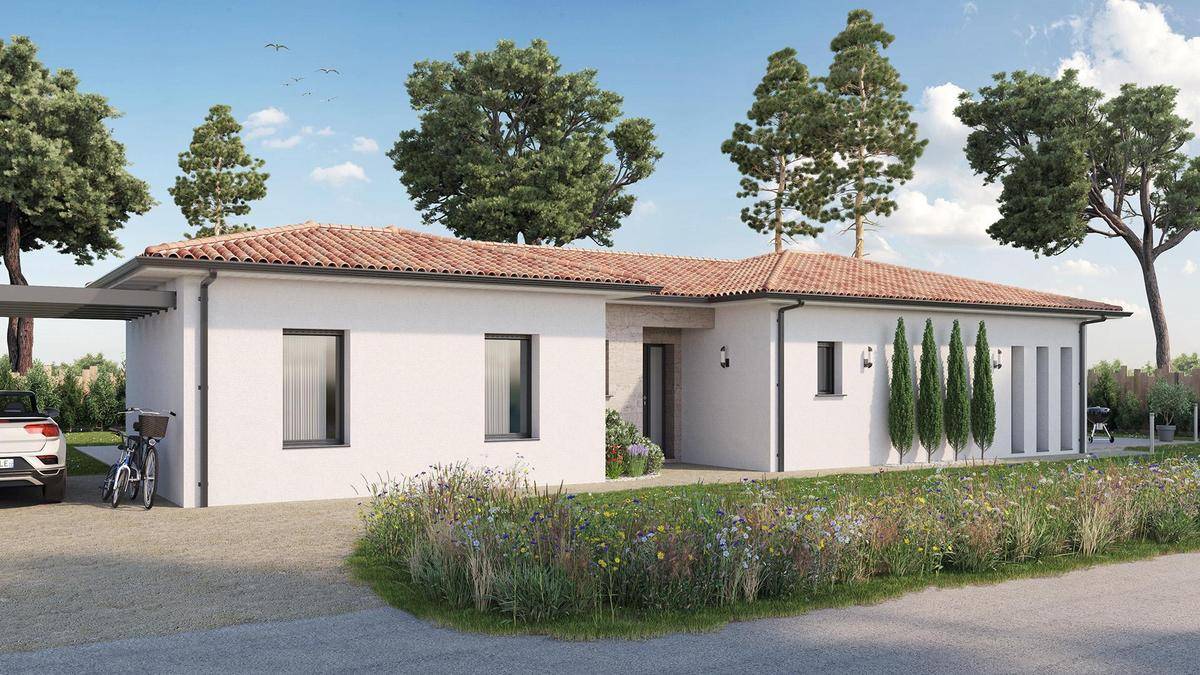 Programme terrain + maison à Brach en Gironde (33) de 503 m² à vendre au prix de 362186€ - 2