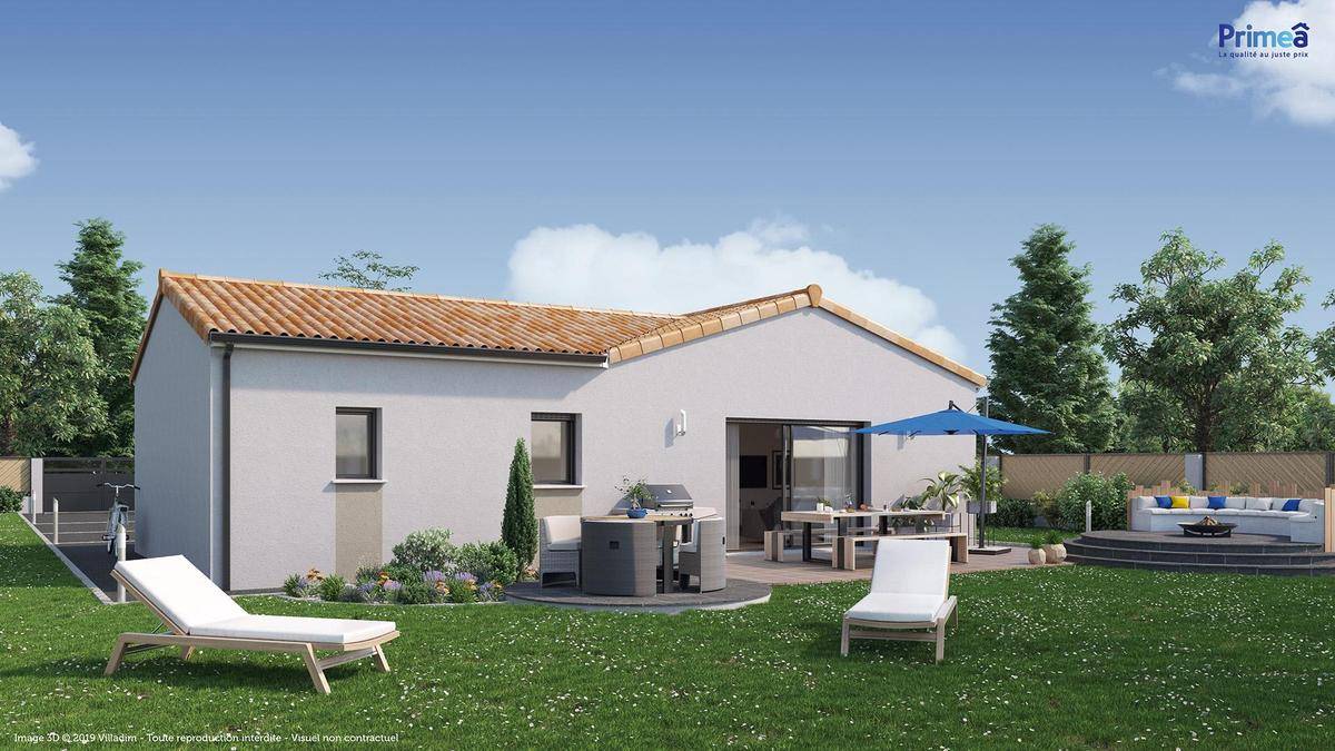 Programme terrain + maison à Saint-Maixant en Gironde (33) de 603 m² à vendre au prix de 198472€ - 2