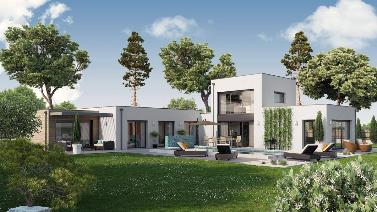 Programme terrain + maison à Marsas en Gironde (33) de 566 m² à vendre au prix de 451194€ - 1