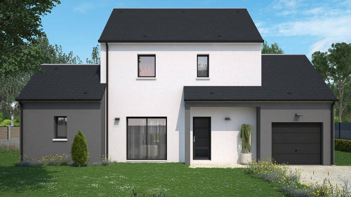 Programme terrain + maison à DAUMERAY en Maine-et-Loire (49) de 358 m² à vendre au prix de 270709€ - 1