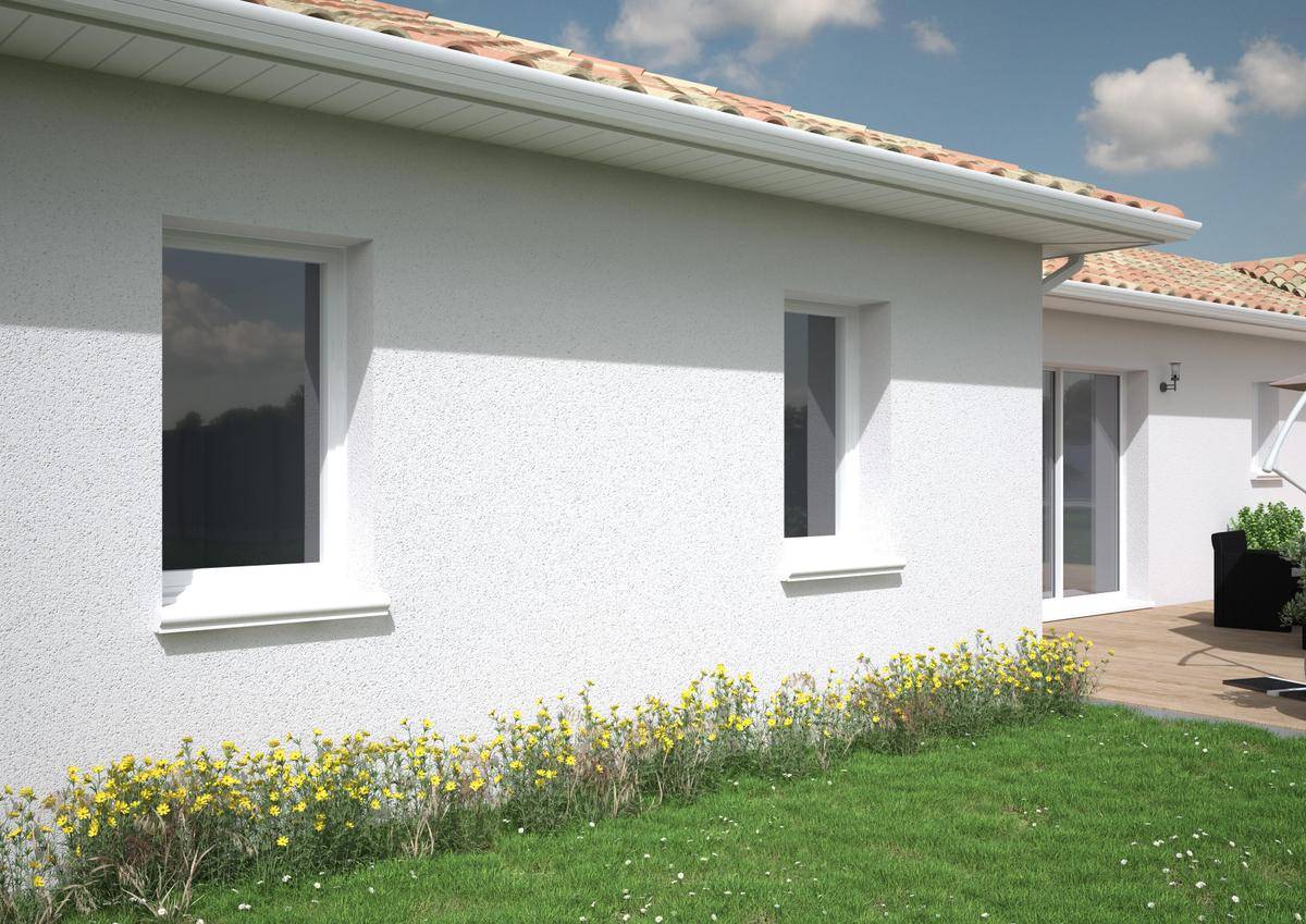 Programme terrain + maison à Ludon-Médoc en Gironde (33) de 626 m² à vendre au prix de 373914€ - 4