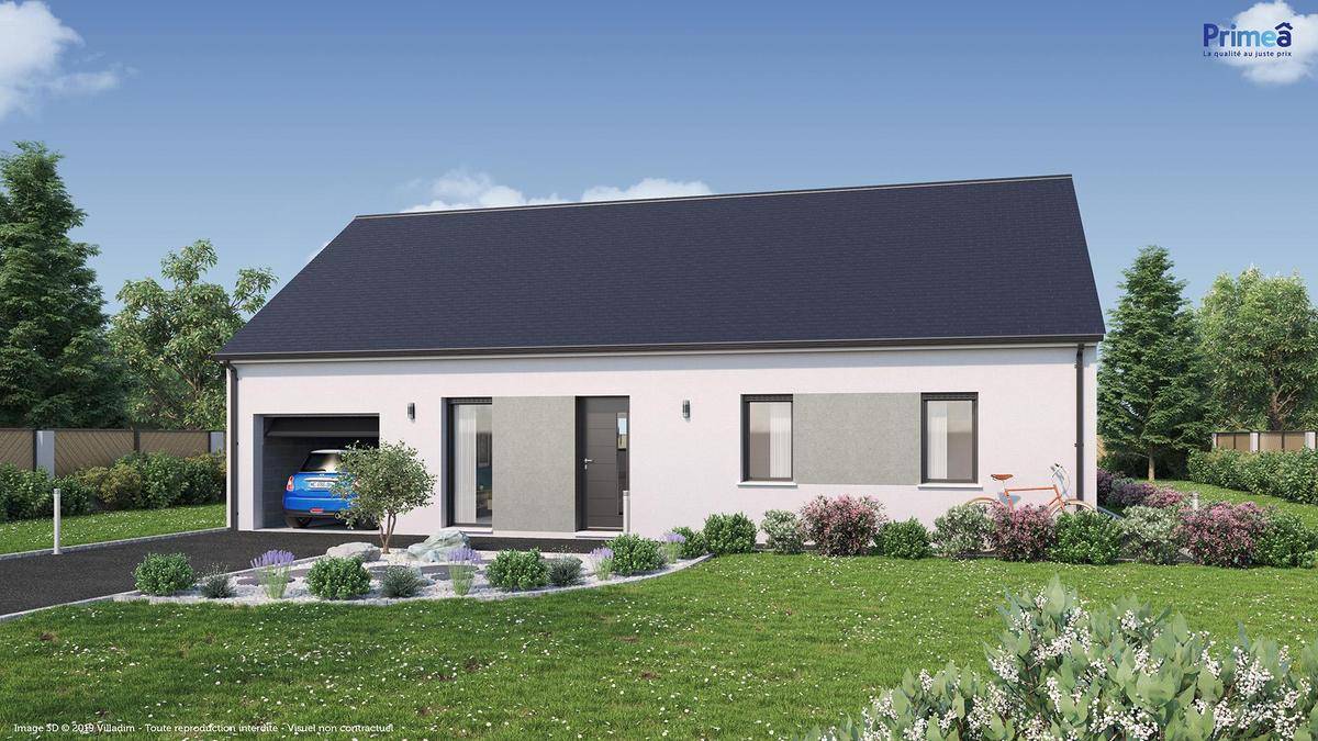 Programme terrain + maison à VILLEMOISAN en Maine-et-Loire (49) de 350 m² à vendre au prix de 190508€ - 1