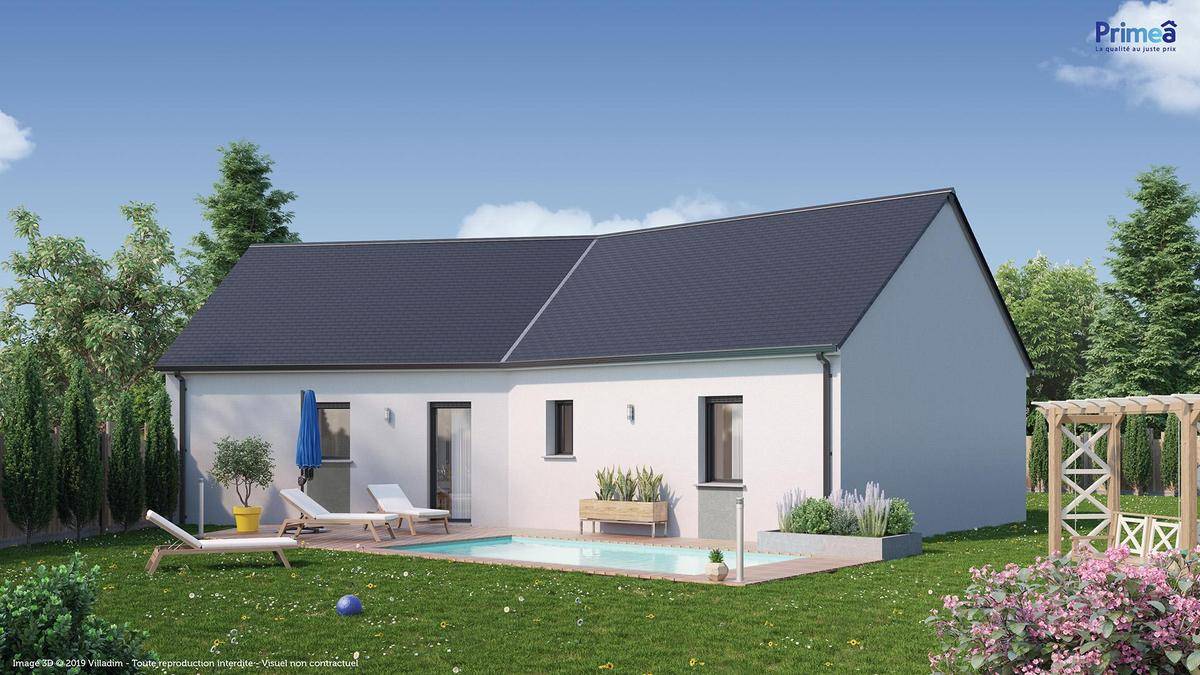 Programme terrain + maison à Messas en Loiret (45) de 500 m² à vendre au prix de 195333€ - 2