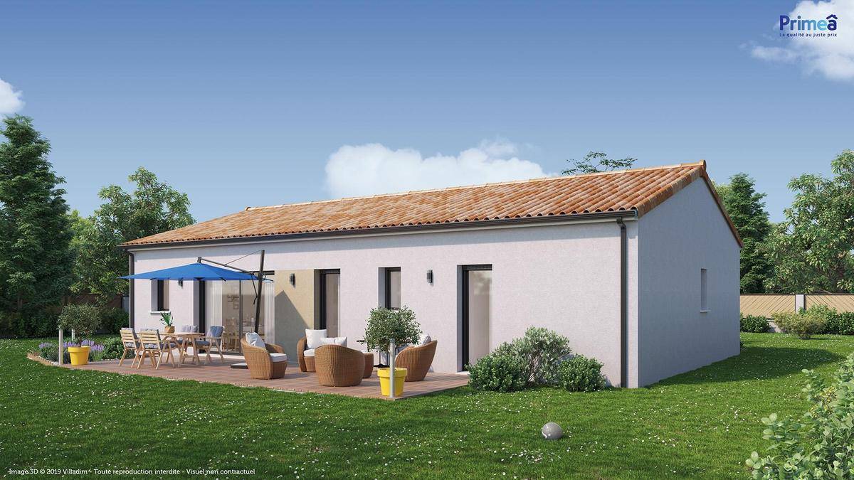 Programme terrain + maison à La Marne en Loire-Atlantique (44) de 420 m² à vendre au prix de 270431€ - 2