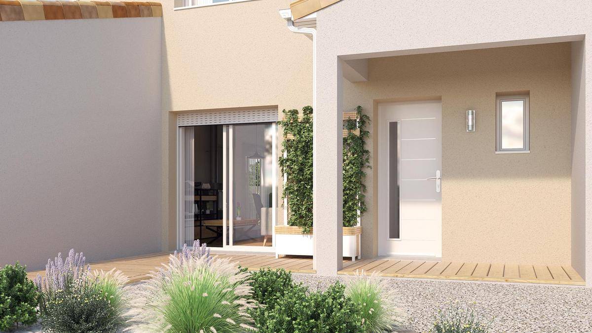Programme terrain + maison à Nouaillé-Maupertuis en Vienne (86) de 550 m² à vendre au prix de 390886€ - 3