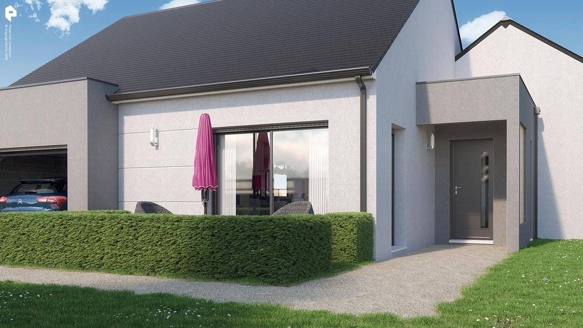 Programme terrain + maison à Le Coudray-Macouard en Maine-et-Loire (49) de 1200 m² à vendre au prix de 258246€ - 3