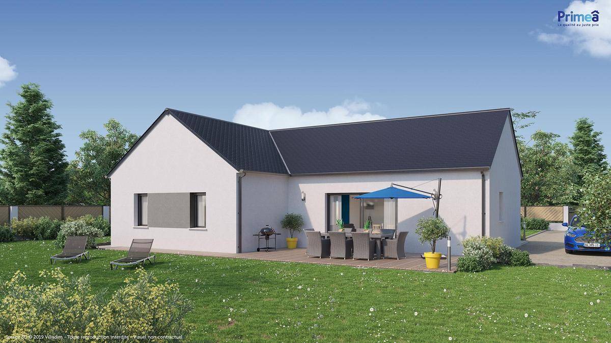 Programme terrain + maison à Vallons-de-l'Erdre en Loire-Atlantique (44) de 400 m² à vendre au prix de 205975€ - 1