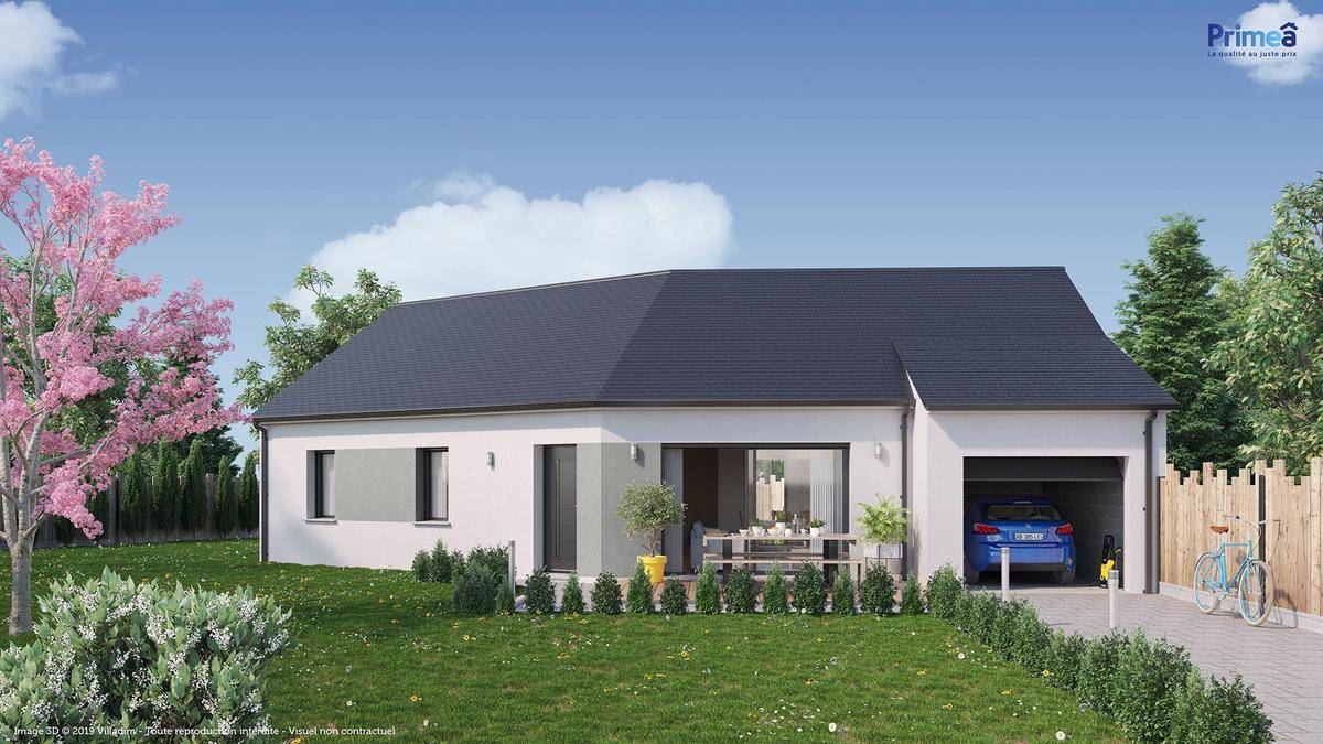 Programme terrain + maison à Céré-la-Ronde en Indre-et-Loire (37) de 2744 m² à vendre au prix de 180264€ - 2