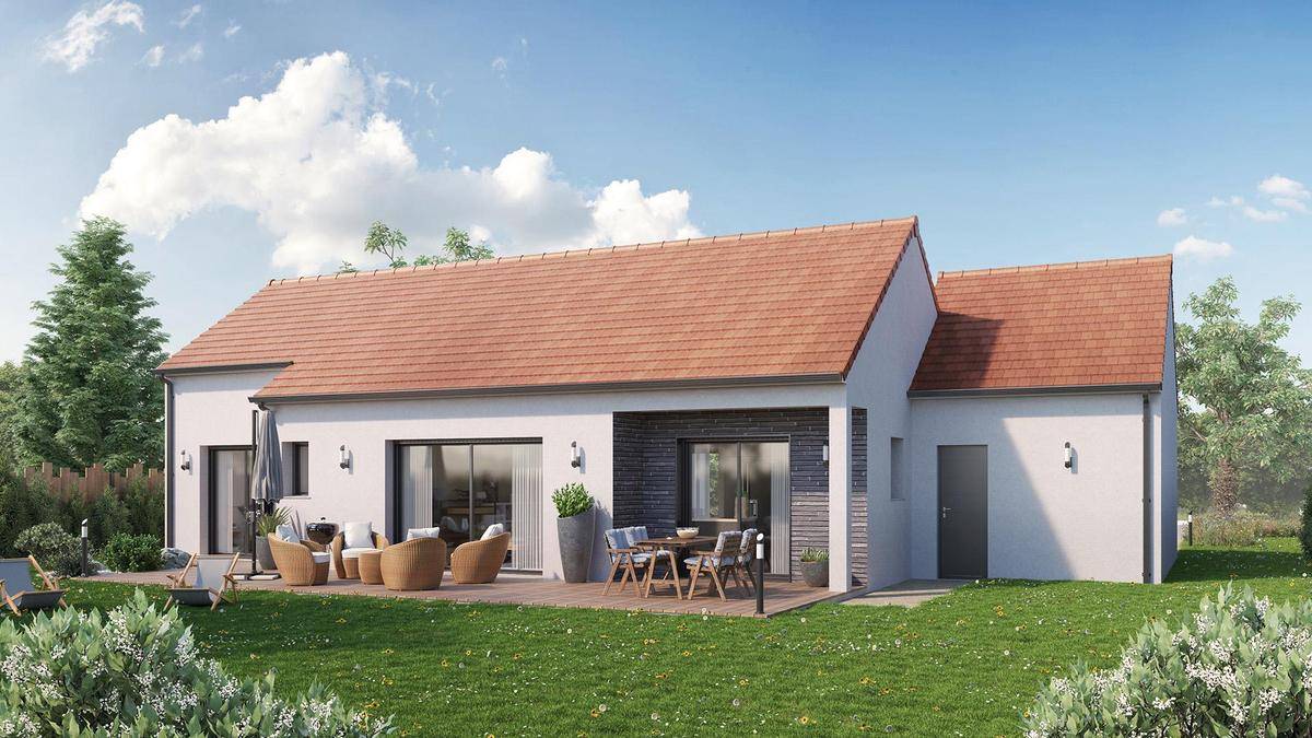 Programme terrain + maison à Guilly en Loiret (45) de 1200 m² à vendre au prix de 257978€ - 2
