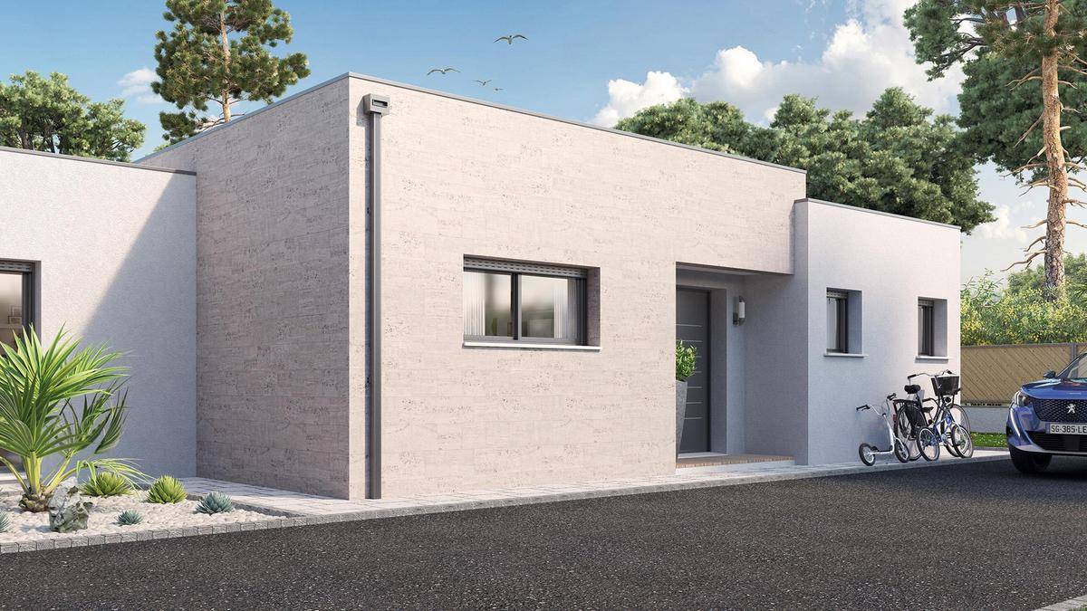 Programme terrain + maison à Montagne en Gironde (33) de 800 m² à vendre au prix de 367194€ - 3
