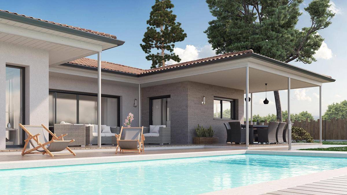 Programme terrain + maison à Cardan en Gironde (33) de 800 m² à vendre au prix de 430105€ - 4