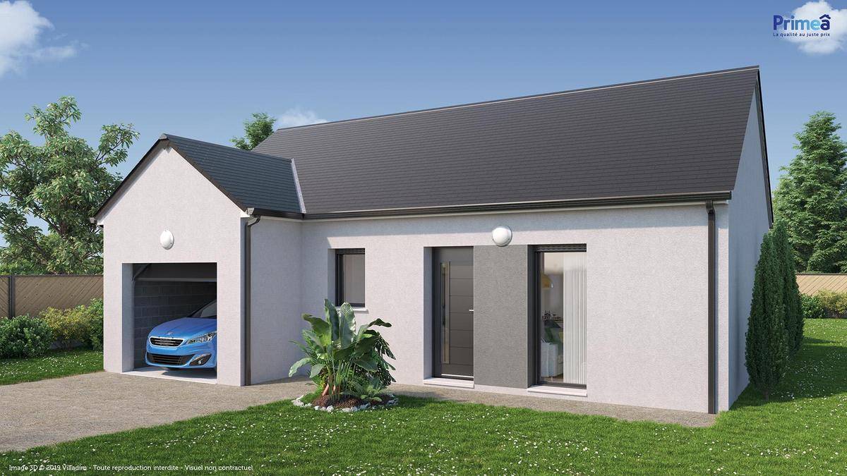 Programme terrain + maison à Parigné en Ille-et-Vilaine (35) de 606 m² à vendre au prix de 184277€ - 2