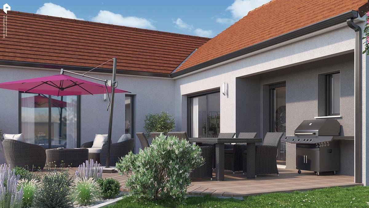 Programme terrain + maison à Vimory en Loiret (45) de 618 m² à vendre au prix de 246788€ - 4