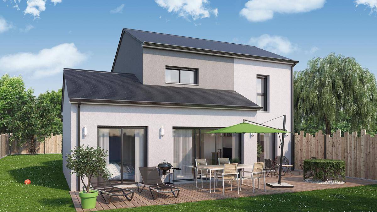 Programme terrain + maison à ST CYR EN BOURG en Maine-et-Loire (49) de 581 m² à vendre au prix de 247178€ - 2