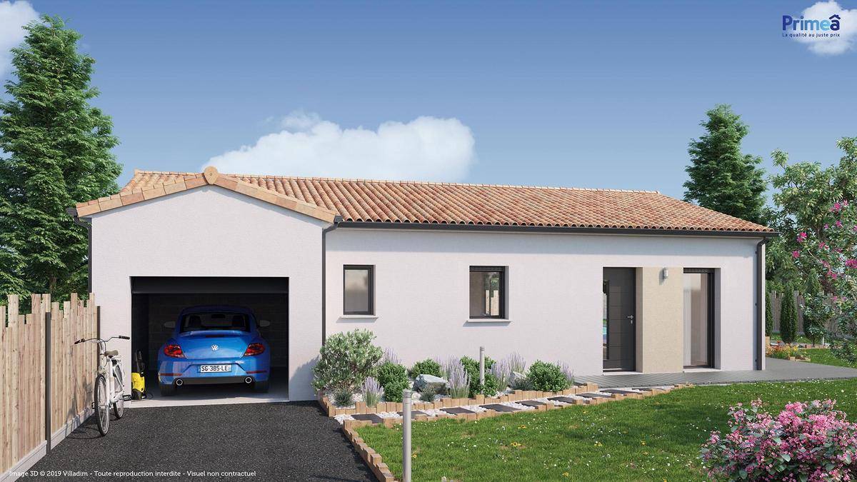 Programme terrain + maison à Louchats en Gironde (33) de 850 m² à vendre au prix de 212227€ - 1
