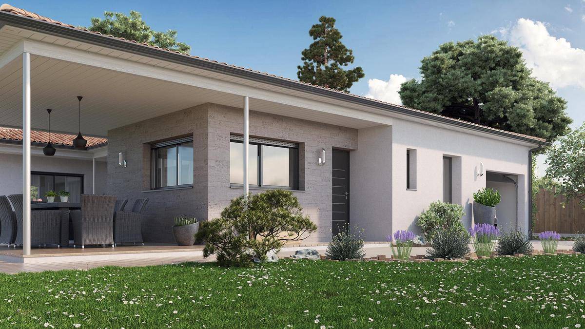 Programme terrain + maison à Vendays-Montalivet en Gironde (33) de 780 m² à vendre au prix de 419105€ - 3