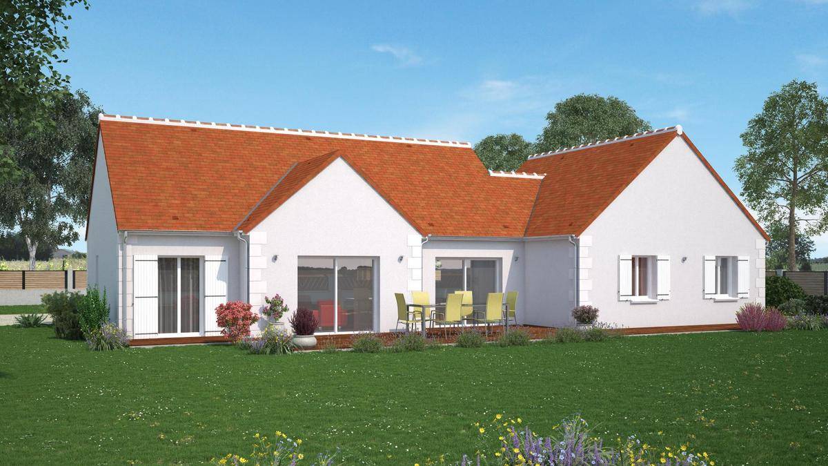Programme terrain + maison à Saint-Maurice-sur-Fessard en Loiret (45) de 1261 m² à vendre au prix de 302090€ - 1